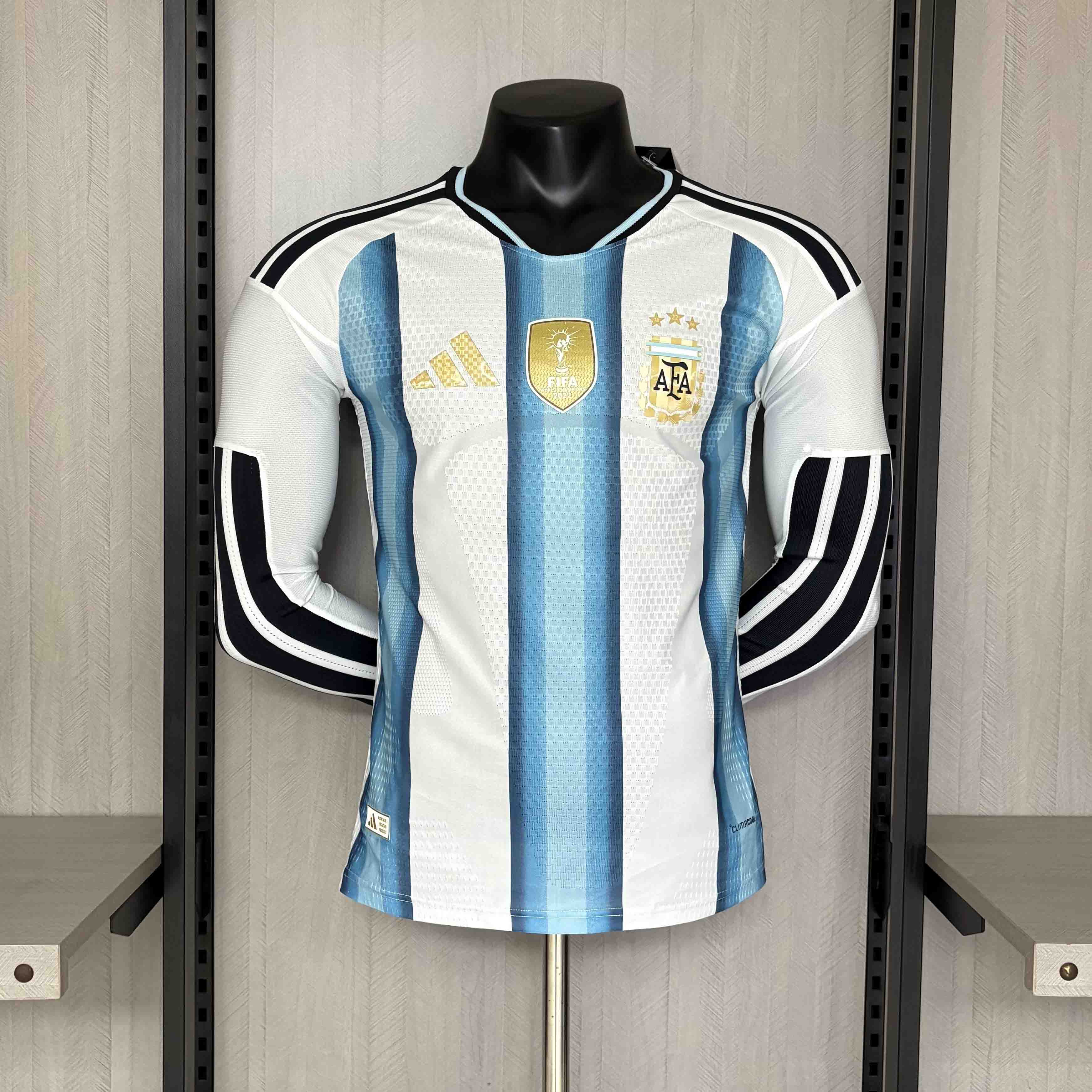 Argentina Home Jersey World Cup 2026 FULL SLEEVE PLAYER VERSION