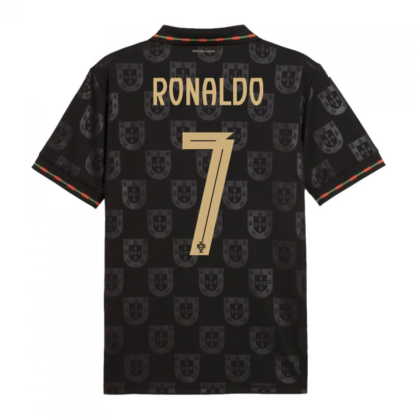 Portugal Black RONALDO 7 Special Edition Jersey 25 26 Season