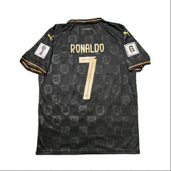 Portugal Black RONALDO 7 Special Edition Jersey 25 26 Season With FIFA WC Patch